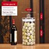 Sealed Glass Storage Jar