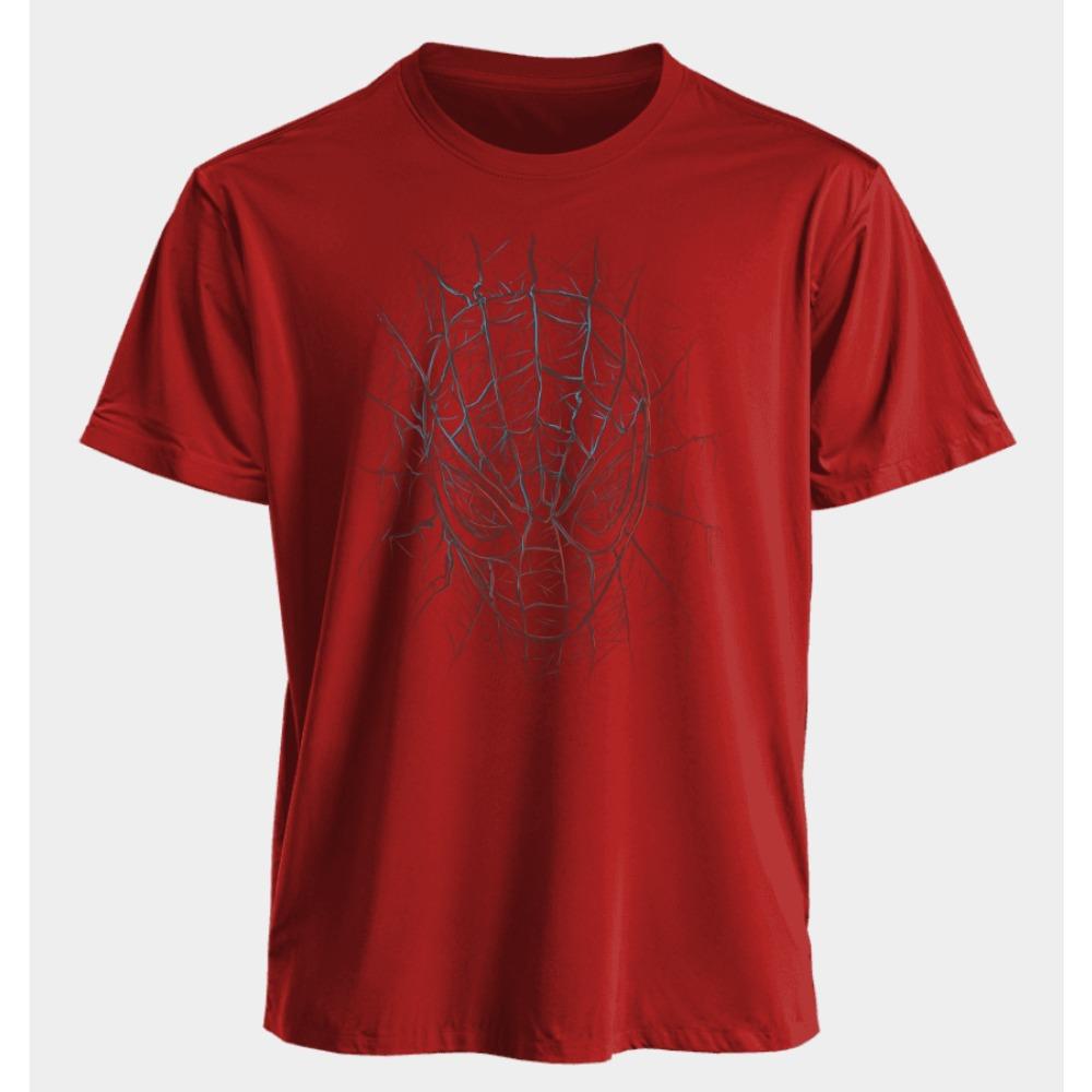Men's and Women's T-shirts Spider-Man Summer American Spring and Autumn New Oversized Casual Niche Classic Short-sleeved
