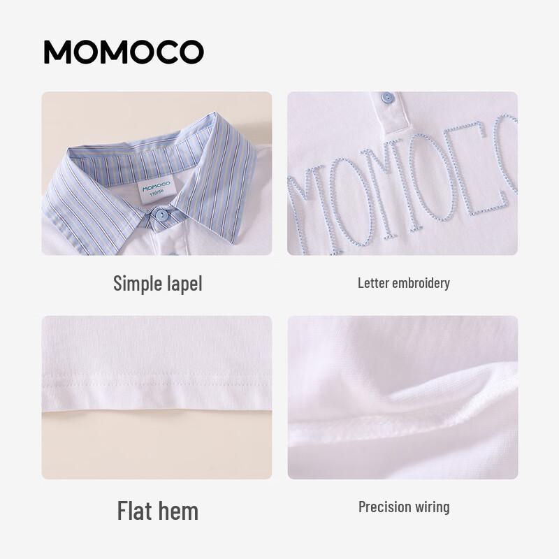 MOMOCO Boys' Summer Polo Shirt