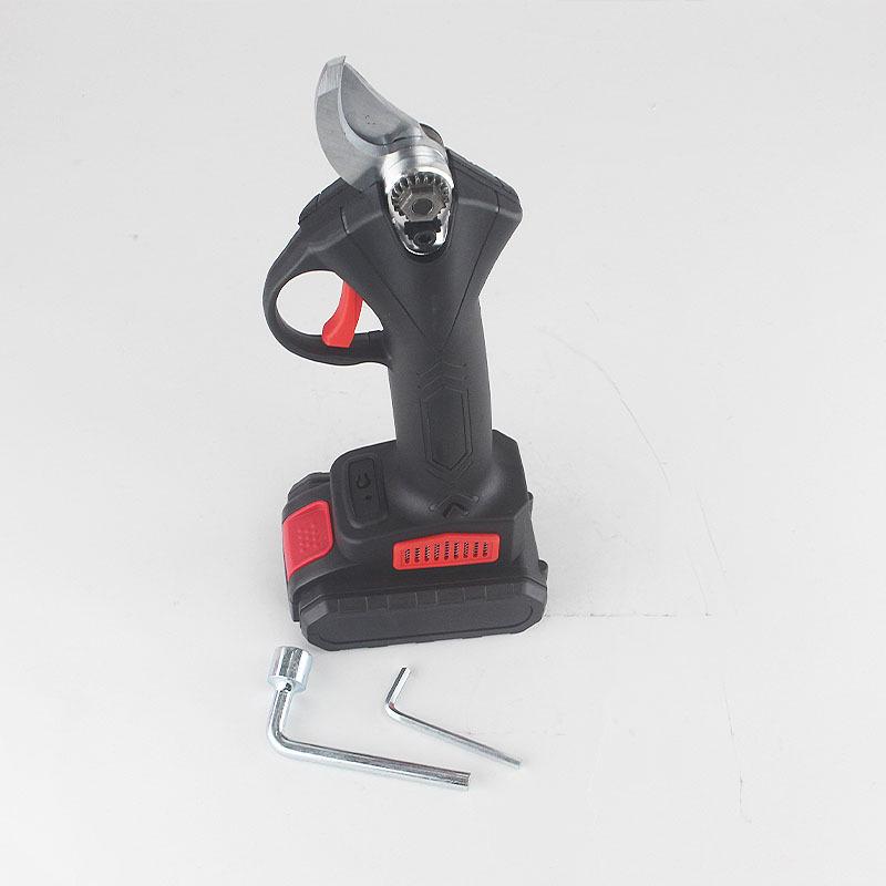 Cordless Handheld Electric Pruning Shears with Lithium Battery for Fruit Trees and Garden Branches