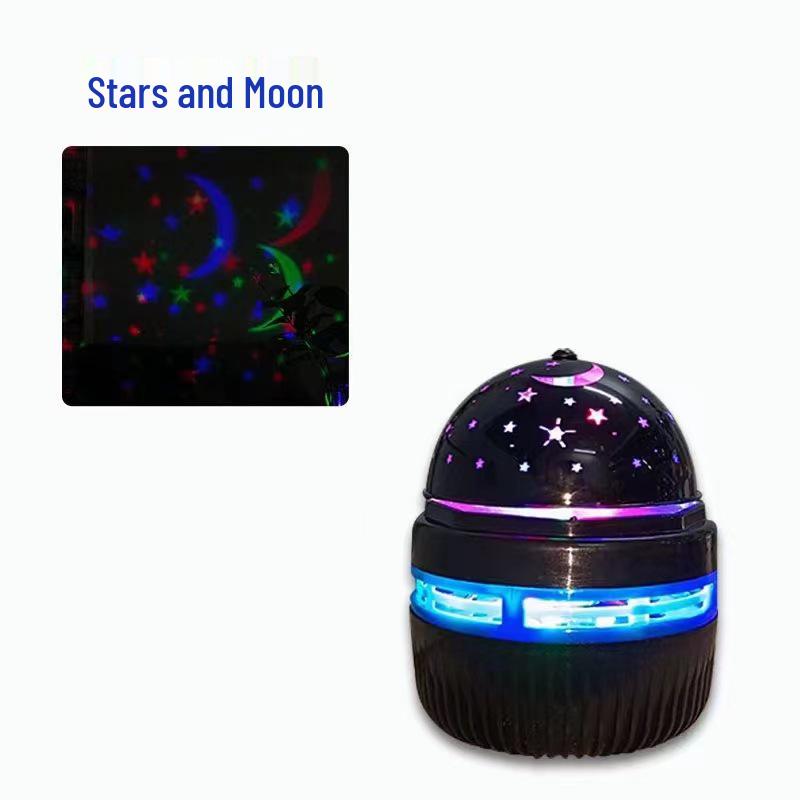 LED Magic Ball Sternenlichtprojektor: USB-Nachtlicht für Atmosphäre & Weihnachtsgeschenke.