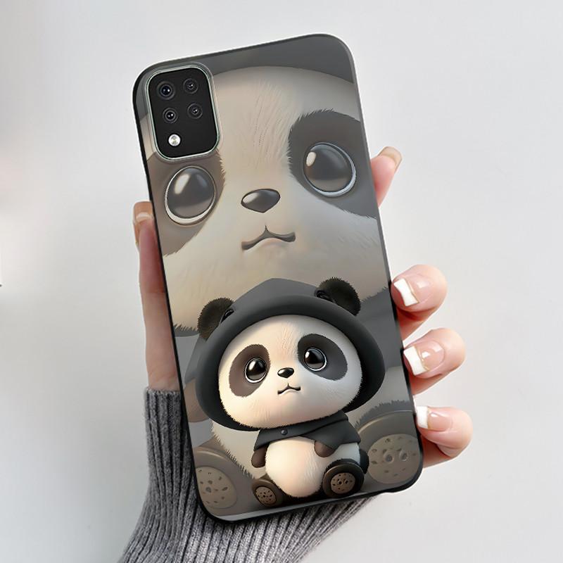 For LG K42 Case LMK420 Cute Love Rabbit Silicone Soft Coque Protective Back Cover For LG K42 K52 K62 K 42 Q52 Bumper Shell Funda