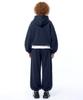 PRINOAR Small Slow And Soft String One-Pleat Wide Pants - Navy