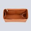 Soft Purse Organizer Insert for Handbags Multi-Pocket Felt Bag Liner Lightweight Protector for Backpacks