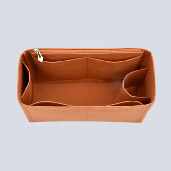 Soft Purse Organizer Insert for Handbags Multi-Pocket Felt Bag Liner Lightweight Protector for Backpacks