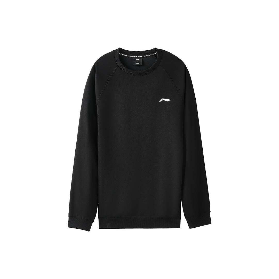 

Li-Ning Универсальный пуловер с круглым вырезом, спортивный стиль жизни, удобный, простой, модный, актуальный свитшот, унисекс, AWDVH03-1 XL