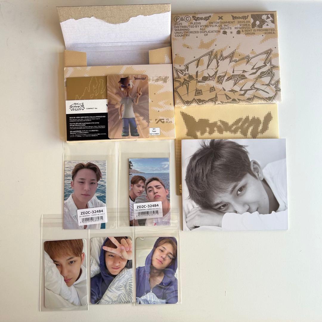 

[USED] SEVENTEEN C×M HYPE VIBES COMPACT Ver.