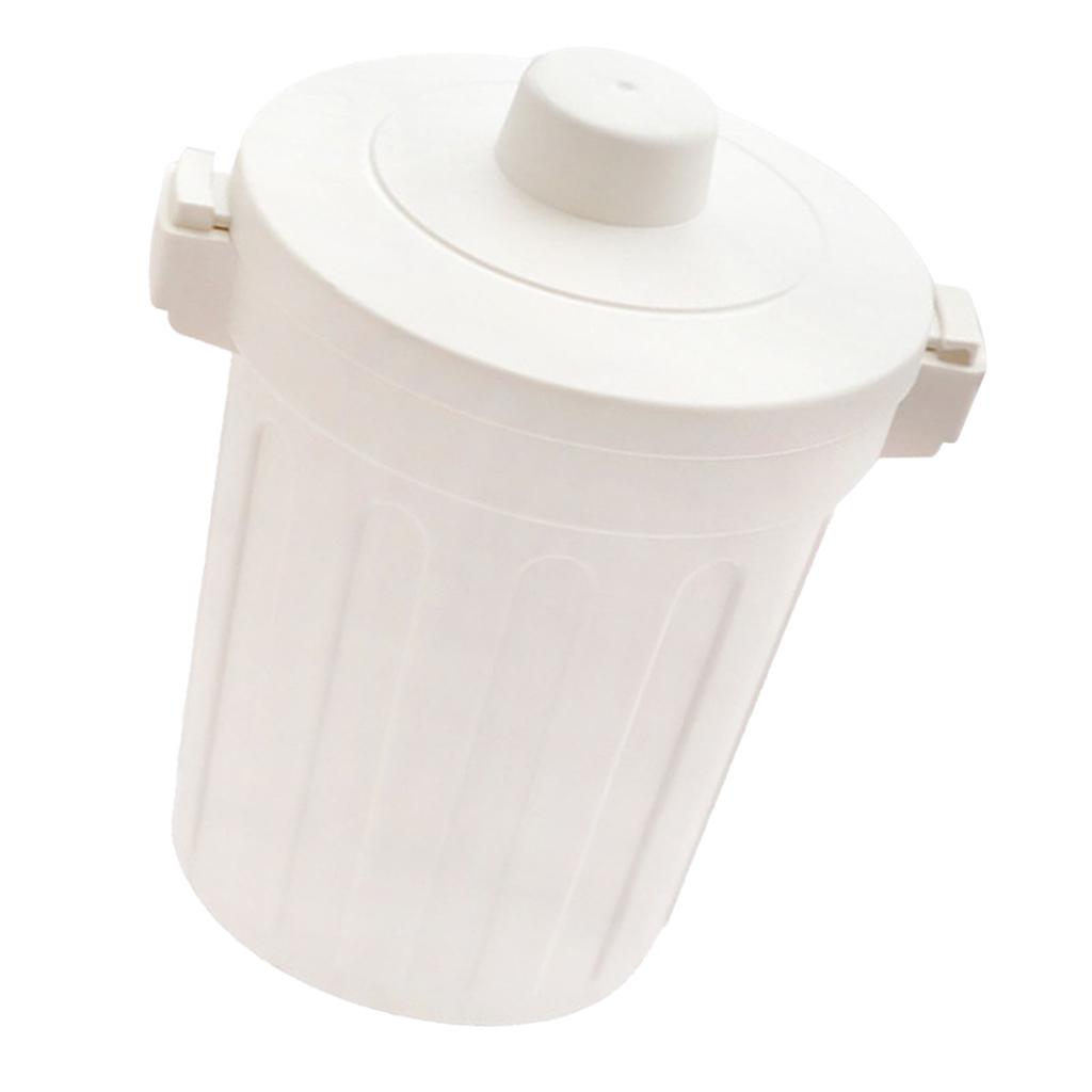 Desk Trash Can with Lid Lovely Storage Tiny Countertop Waste Basket for Tabletop Bedroom
