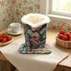 Fashion Leather Eyeglass Stand Portable Glasses Shelf Travel Glasses Holder Eyeglass
