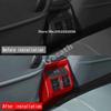 FOR TOYOTA HILUX 2026 2027 ABS Carbon Fiber Rear Air Condition Outlet AC Vent back charge an-kick Panel Frame Cover accessories