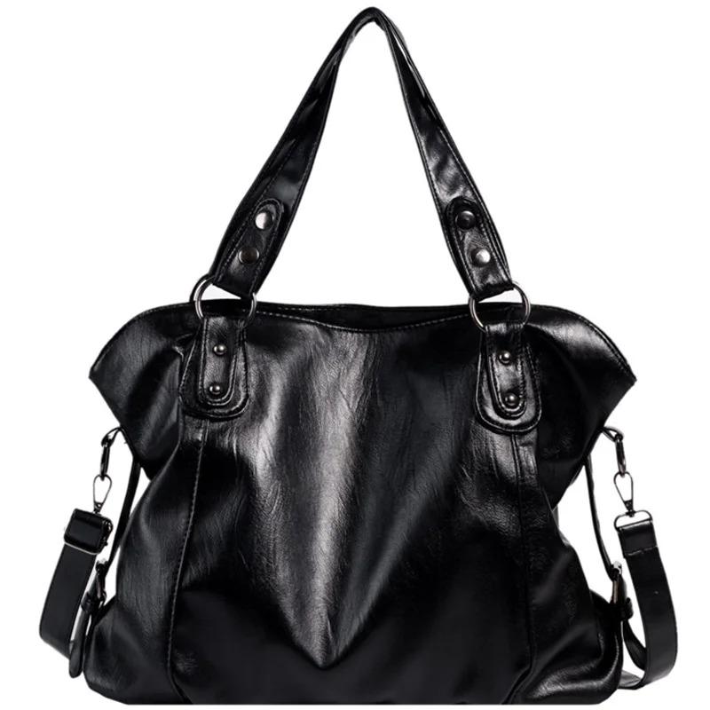 Große Tragetasche für Damen 2025 Neu im Modedesign Hohe Kapazität Leder Schulter-Seitentasche Damen-Shopper Handtaschen Geldbörse