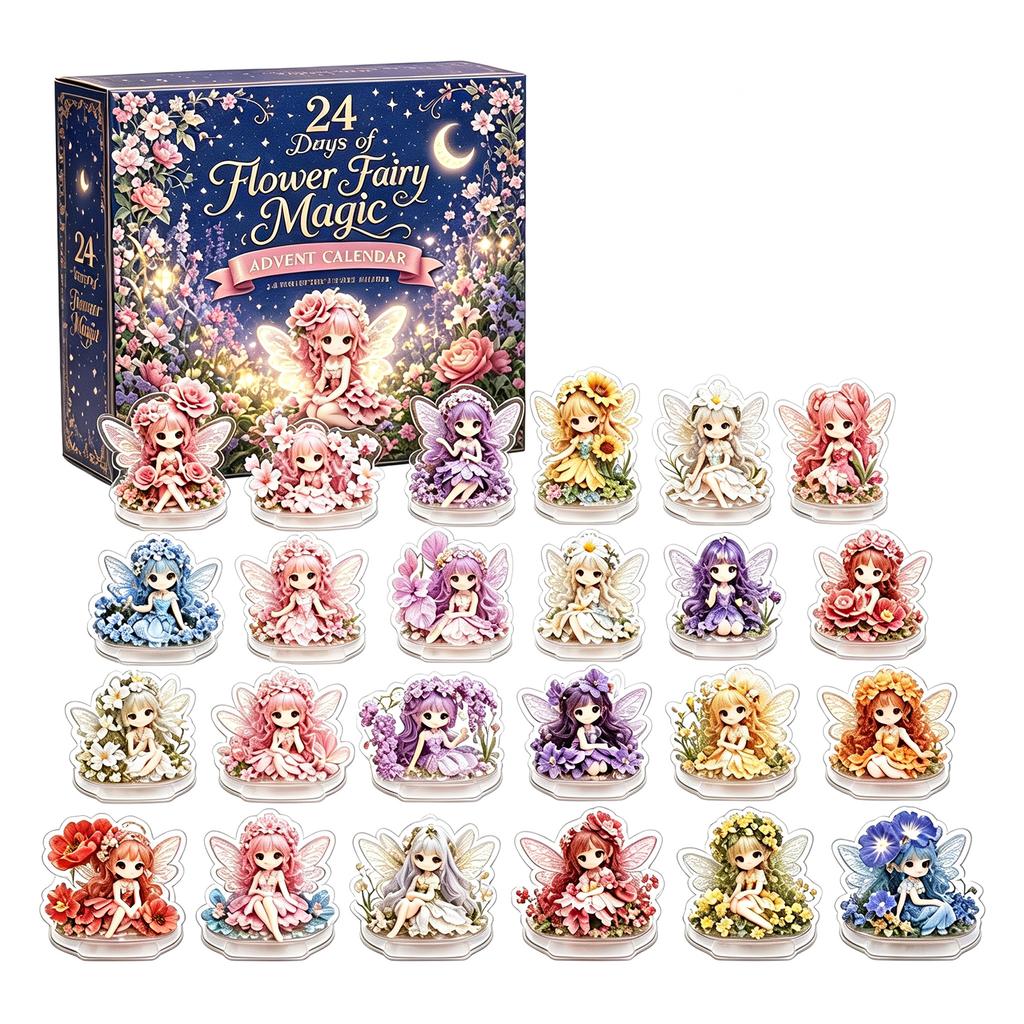 -Day 2D Countdown Advent Calendar with Daily Surprise Gifts