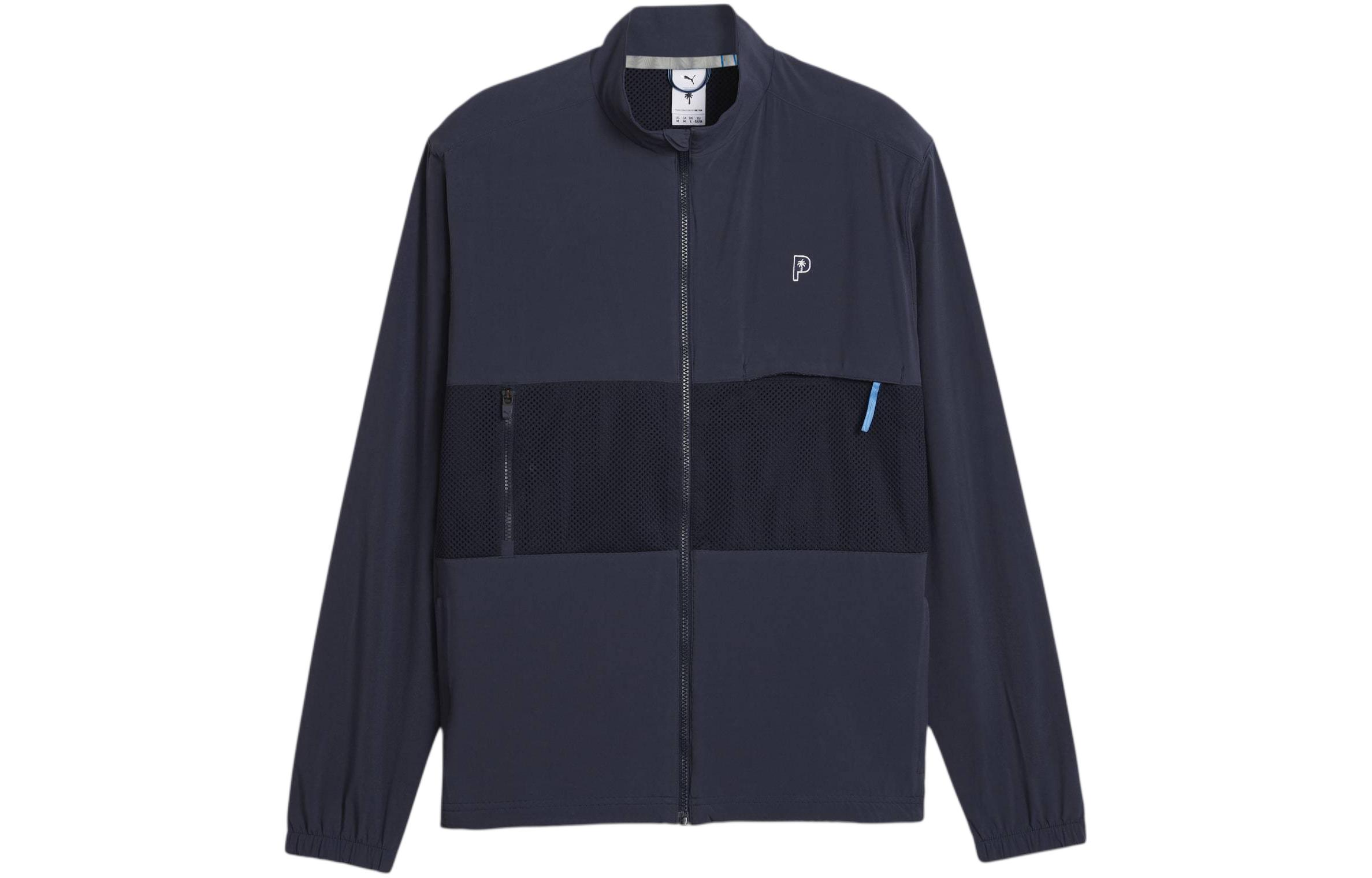Herrenjacke PUMA x PALM TREE CREW PTC Jacke Herren Dunkelblau M black