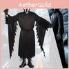 Outfit Halloween Scream Polyester Cloak Mask Cosplay Characters Enthusiasts