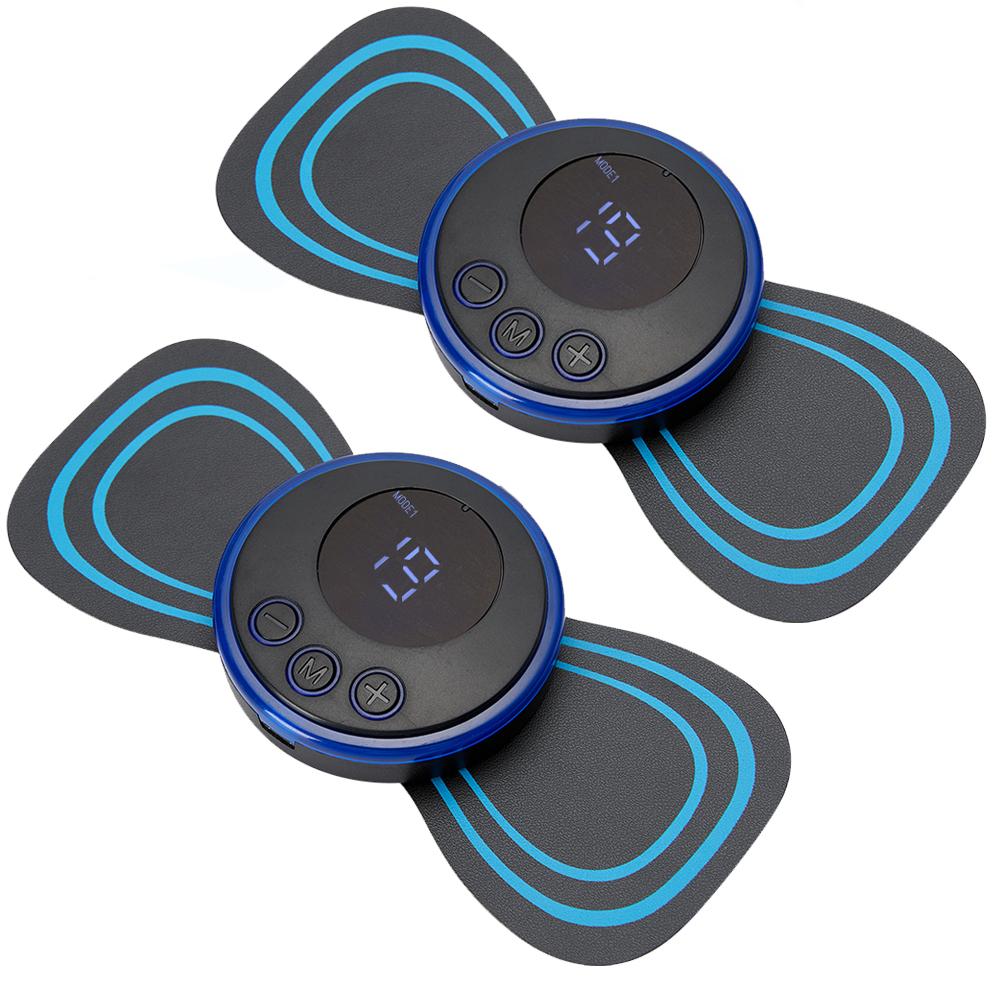 EMS Massageador Electric Pulse Neck Massager Body Massage Patch Neck Back Leg Muscle Stimulator Portable Relief Pain Relax Tools