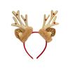 Christmas Decoration Headwear Cute Deer Antlers Hairband Elk Antlers Hair Clip Performance
