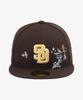 NEW ERA Looney Tunes Mlb San Diego Padres Pitted Cap Dark Brown 60857880