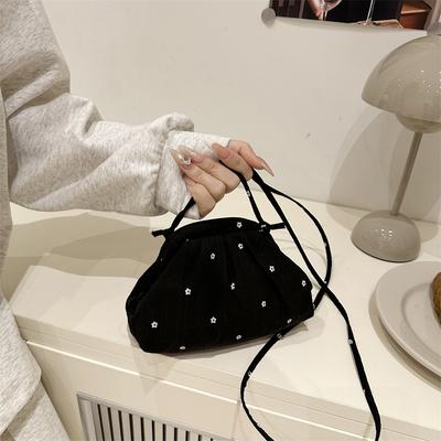 Fashi Minimalist Small Square Bags Polka Dot Casual Messenger Bags Versatile Trendy Crossbody Bags New Persalized Small Bags