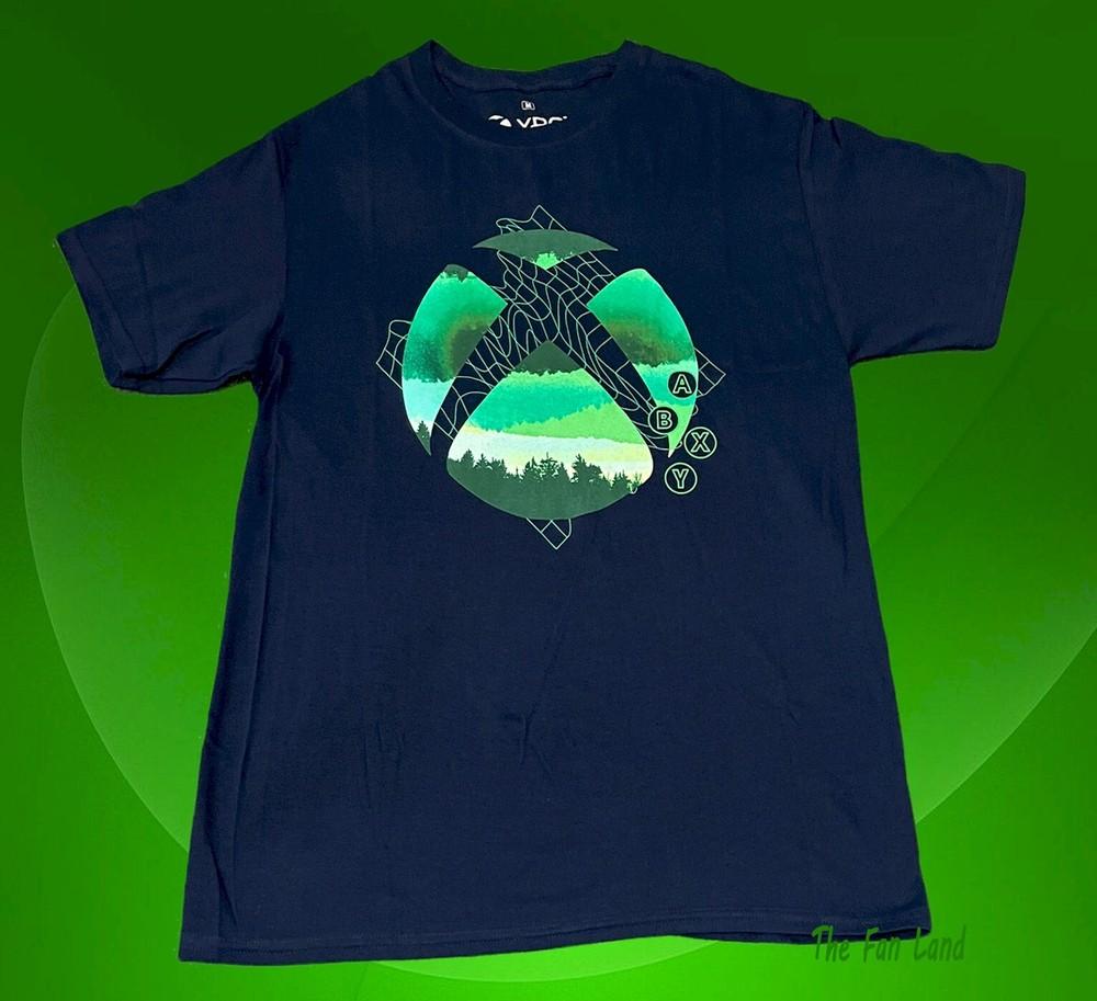 New X-BOX Symbol World X Box Classic Vintage Unisex T-Shirt XXL