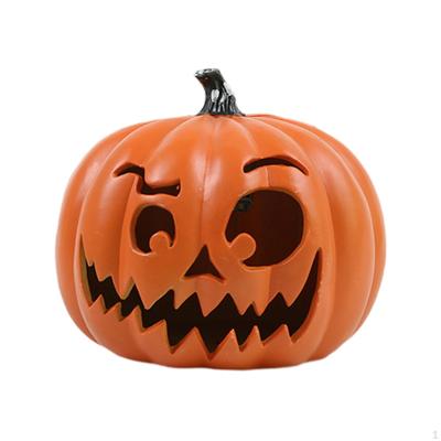 Halloween Pumpkin Lantern LED Decoration Tabletop Ornament for Home Lawn