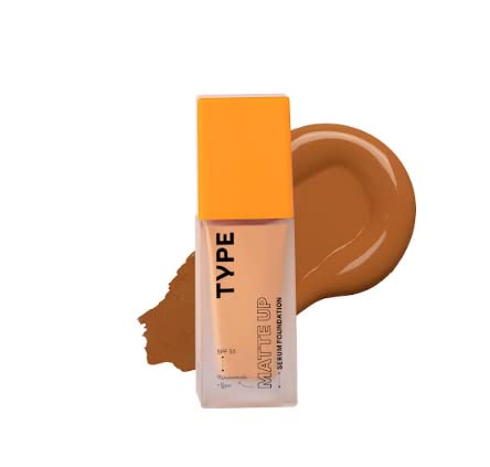 

TYPE BEAUTY INC. Calm On Long Lasting Foundation with 12-Hr Wear | Soothing Oat & Amino Acids | Blendable Foundation For Makeup | Light Coverage