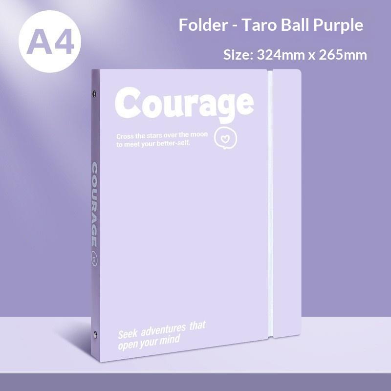 

1/4/5Pcs A4 File Folder Transparent Detachable Data Book Students Stationery Office Storage Booklet School Office A4