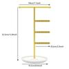 Detachable Jewelry Storage Rack Display Stand for Earrings Rings Accessories Space Saving Necklace Bracelet Rack