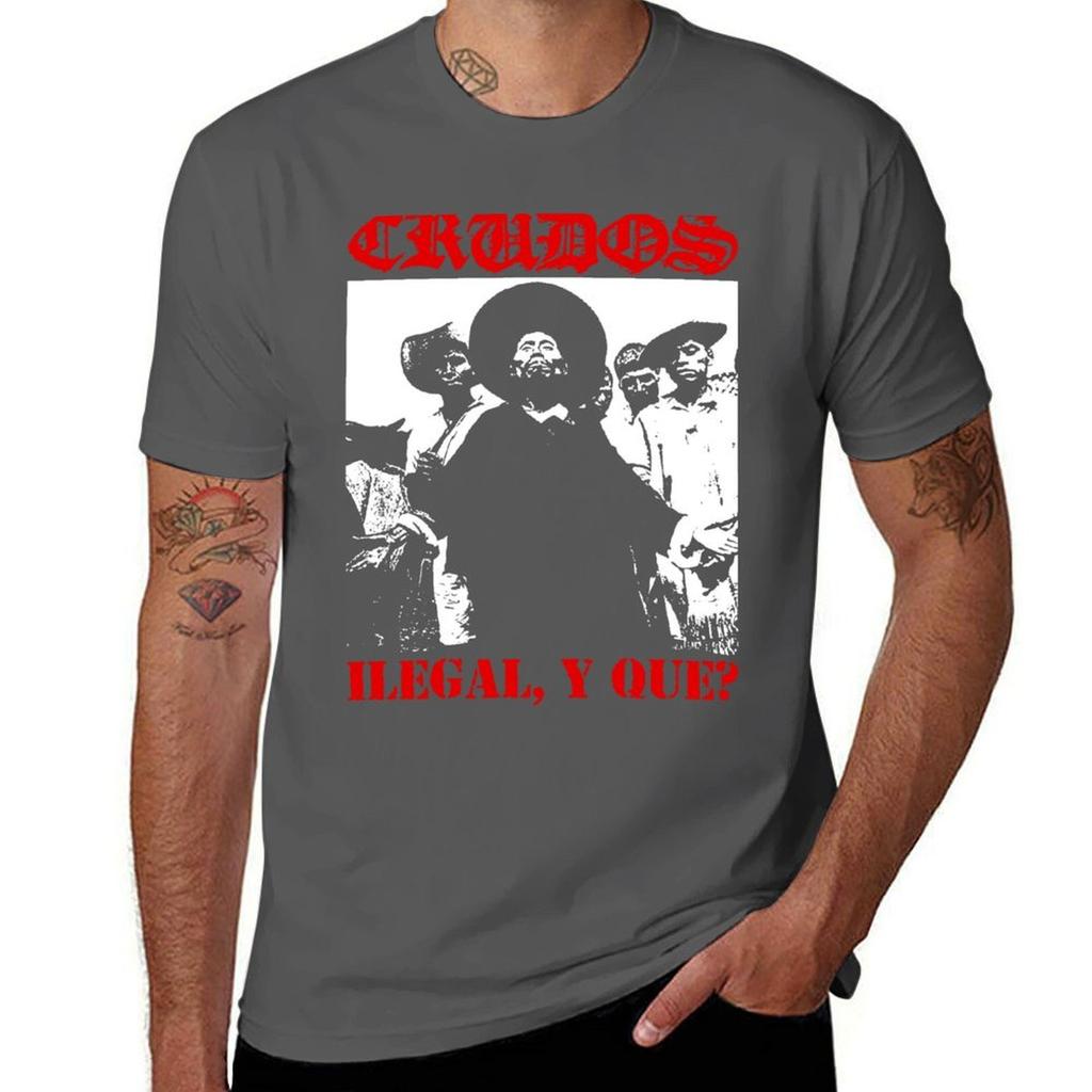 Los Crudos Ilegal Y Que Tshirt Festive Simple Tshirt