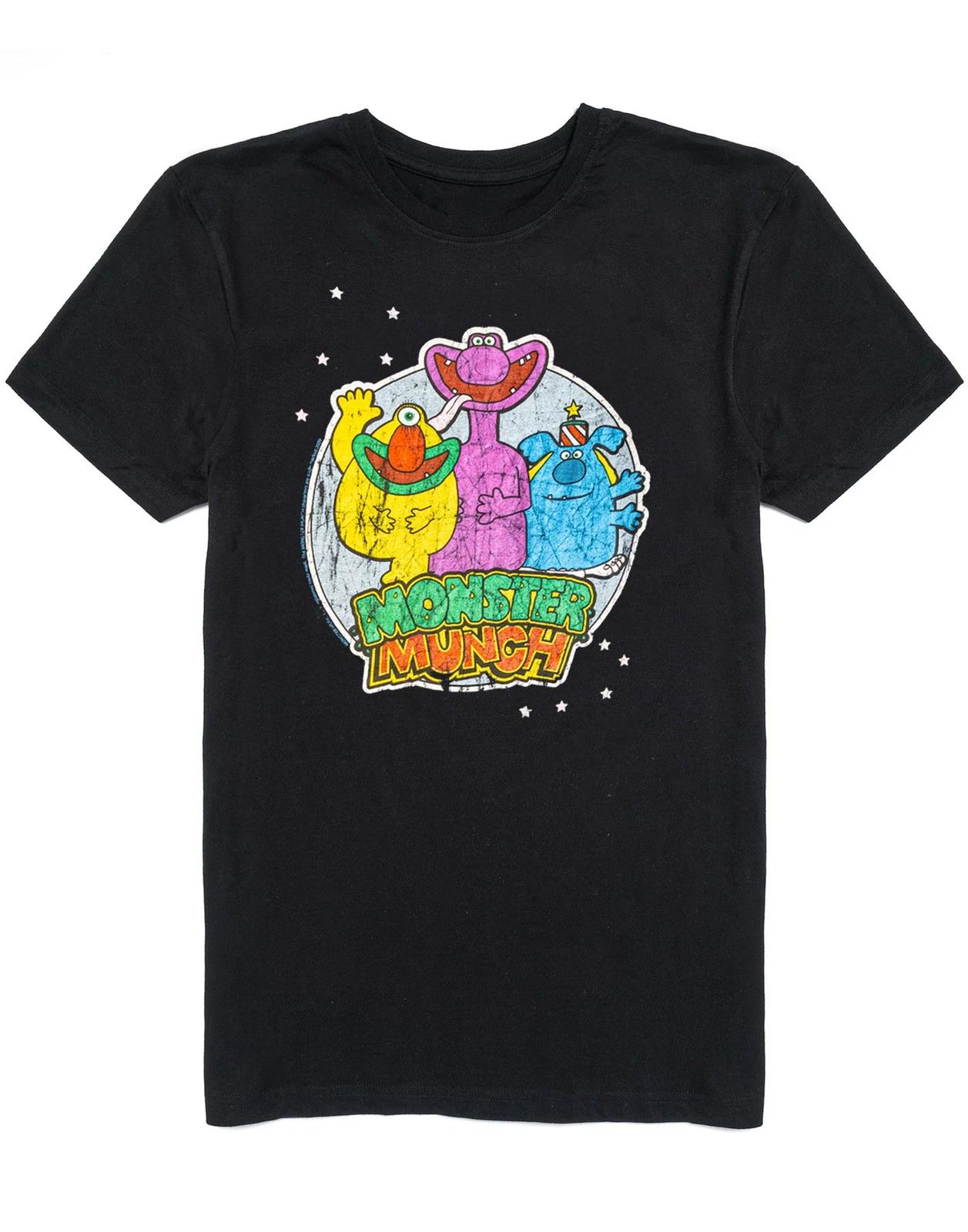 

Monster Munch Mens Small Short Sleeved 100% Cotton T-shirt Mens Tees Top 3XL