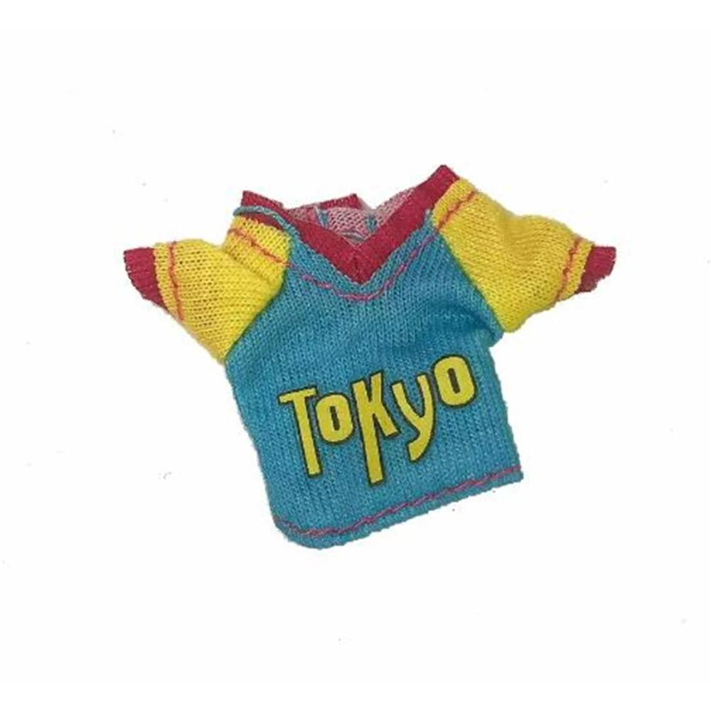 Chaussures Originales pour Poupées Monster Vêtement Unique Côté Unique T-shirt Jupe Veste