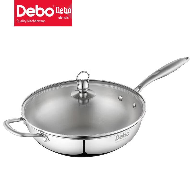 Debo DEP-316 Stainless Steel Stir-Fry Wok