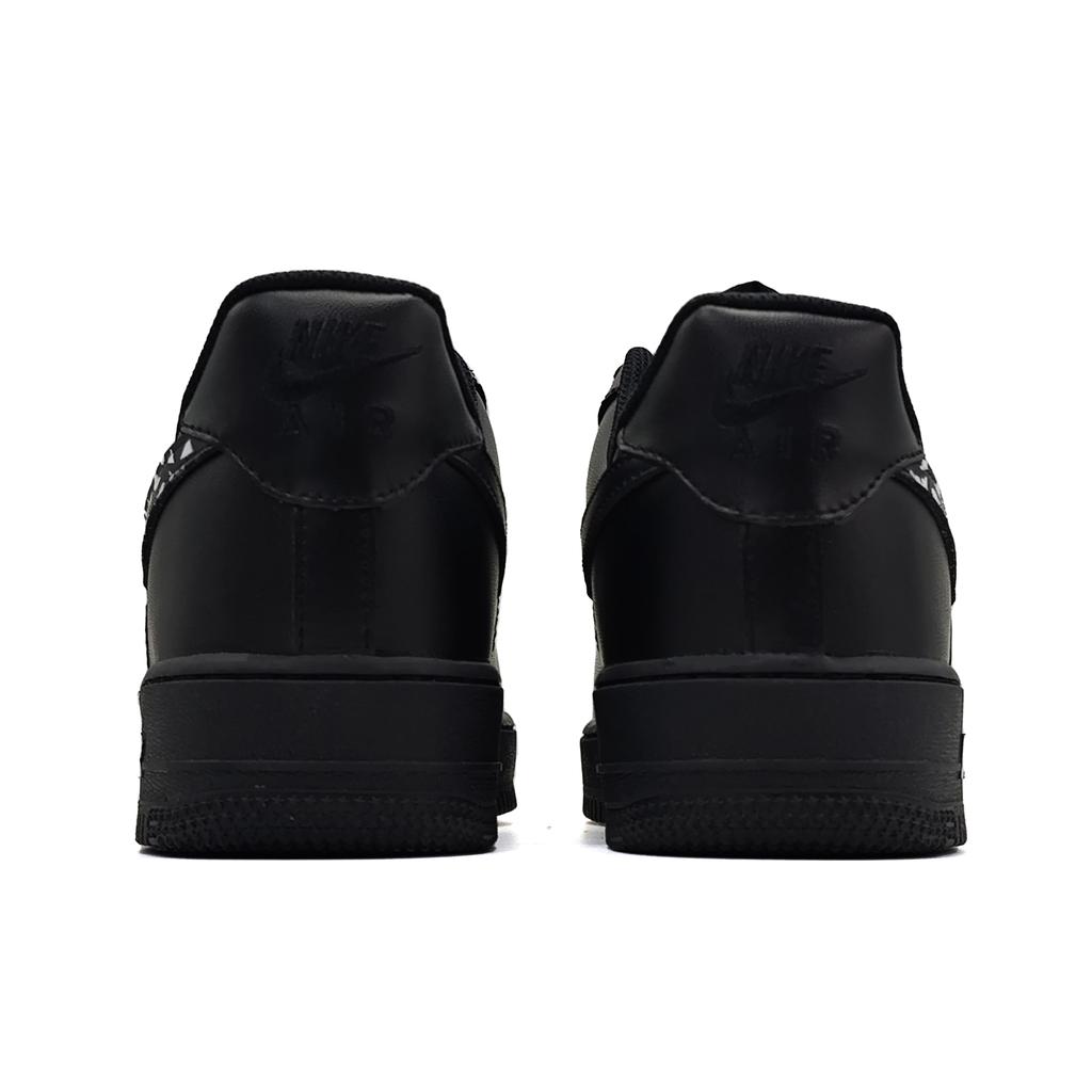 Nike Air Force 1 Night Elf Cushioning Slip Resistant Low top Skateboard Shoes Unisex Black White CW2288-001(Team1364-)