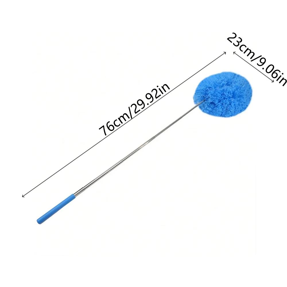 1/3/5/10pcs Microfiber Ceiling Fan Duster Multifunctional Long Handle Effortless Household Electric Appliances Cleaning Tools