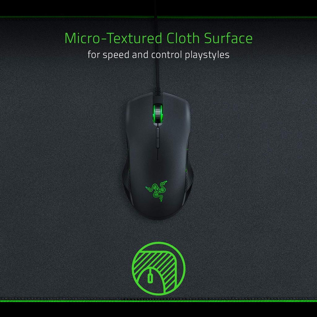 Razer Goliathus Chroma Extended Gaming Mauspad mit RGB-Beleuchtung Japanischer Hersteller [Offizielle Garantie] RZ02-02500300-R3M1