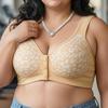 Dames Sexy Voorkant Sluiting BH Grote Maten Zacht Tanktop Stijl Ademend Comfortabel Slim Fit Naadloos Dagelijks Gebruik Ondergoed