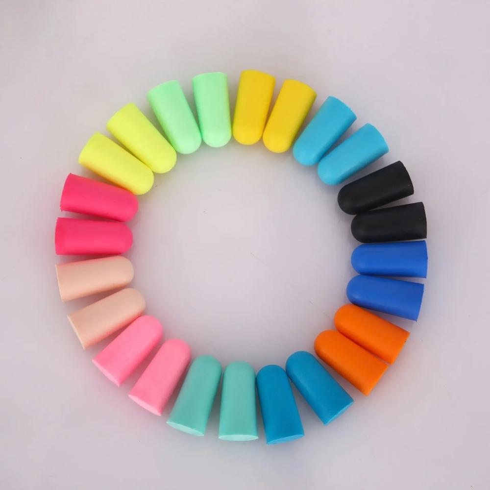 11pcs Earplugs Noise Reduction Protection Sound Insulation Foam Soft Sleep Elimination Scratch Proof Earplugs Sleep Earplugs