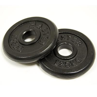 Cast Iron Weights 2 X 1.25 Kg MASTER
