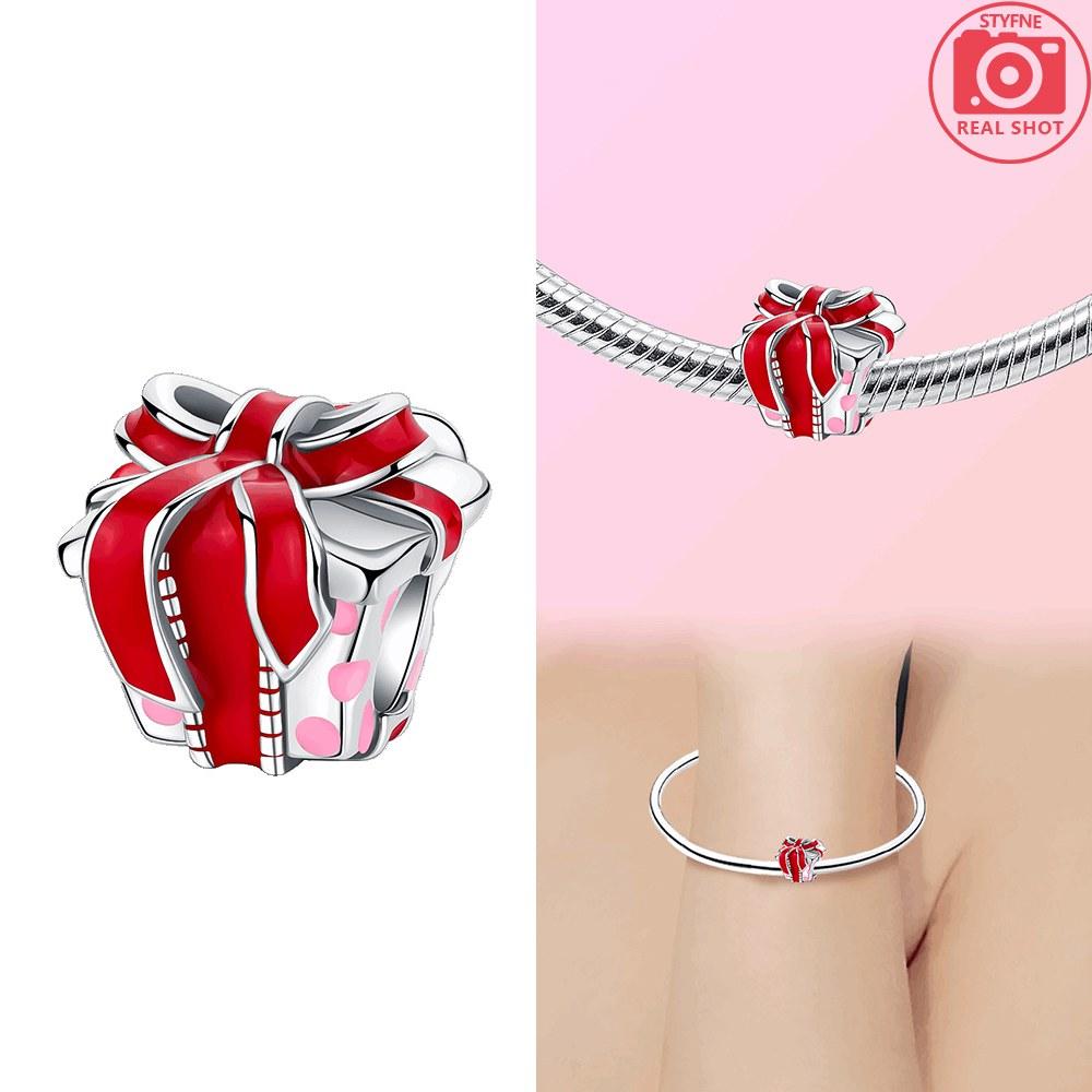 Copper Colors Pink Heart Charm Gift Butterfly Bead Charms Sparkling Zircon Compatible With Authentic Bracelets Do It Yourself Fine Jewellery Gift for