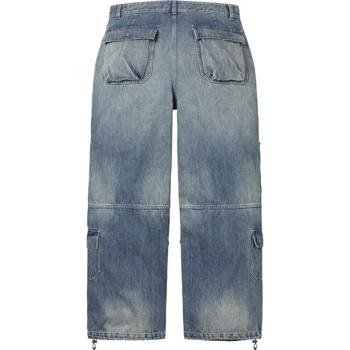Supreme Y's by Yohji Yamamoto Denim Utility Pant Washed Blue