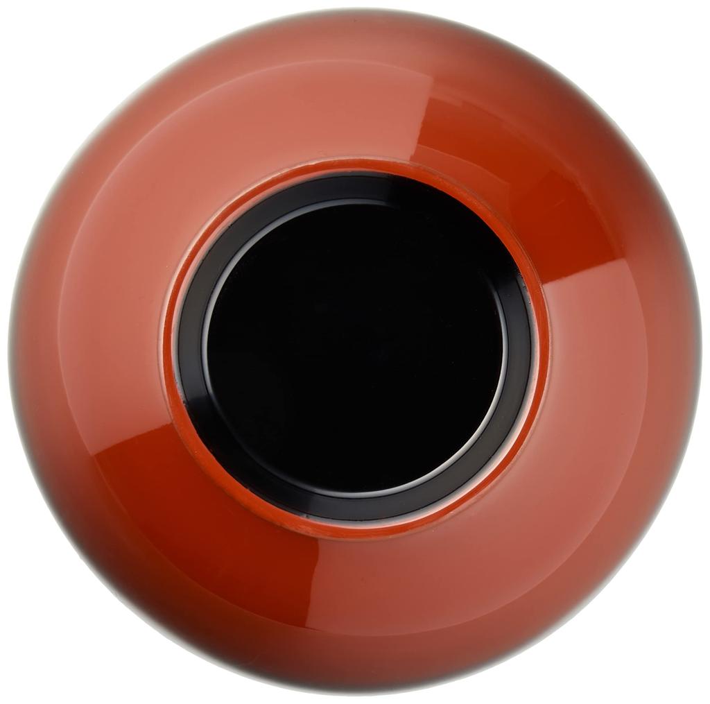 Shikkodo "Yamanaka Lacquerware" Soup Bowl, Gradient Lacquer, Black Interior, SI-05