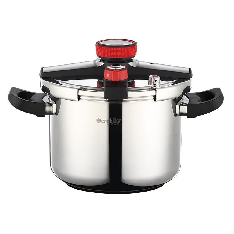 

OLOEY 14L 304 Stainless Steel Pressure Cooker with Steamer