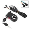 3 Speed Rocker Switch Ignition Key Power Lock Universal for Electric Bicycle E Bike Handlebar 3 Gears Speed Control Switch Parts