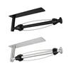 Wall Mounted Paper Towel Rack Metal Magnetic Bar for Kitchen Cabinet Underside Fridge Side and Garage Storage Use