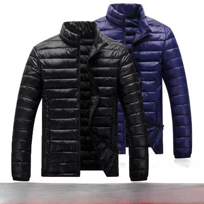 Thick Warm Winter Men's Cotton Jacket Casual Slim Fit Parka Coat