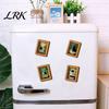 Halloween Gifts for Cat Lovers Black Wooden Refrigerator Magnet, Theme Decorative Fridge Magnets Fall Magnetic Decal, Kitchen Cabinets And Whiteboards