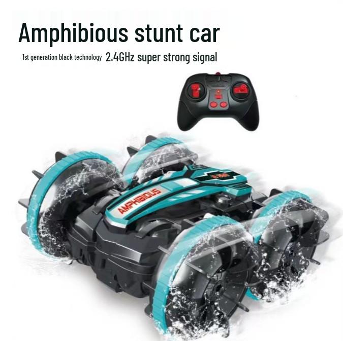 

Amphibious Remote Control Stunt Car: Gravity Sensing Water Toy for Kids