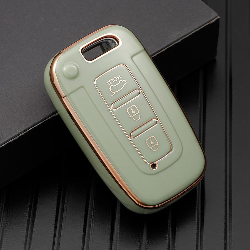 For Kia Rio Forte K2 K3 K5 Sportage For Hyundai Solaris Hb20 Veloster Sr Ix35 Accent Elantra I30 Tpu Car Key Case Cover