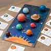 Eight Planets Puzzle Children Puzzle Early Education Solar System Cosmos