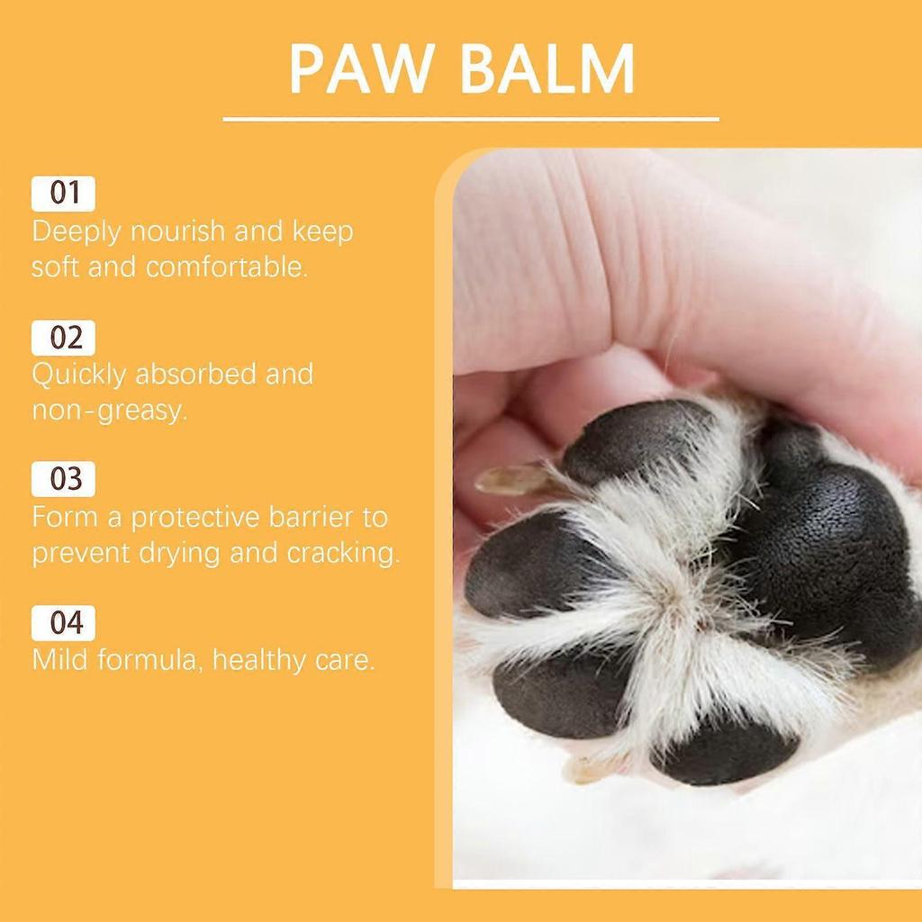 Pet paw cream cat and dog paws moisturizing care hydrating nourishing pet paw cream 30g