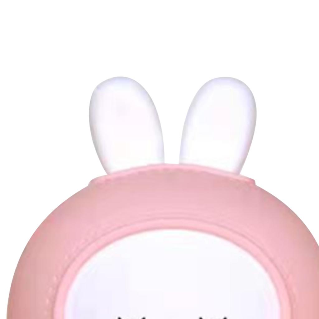 Rabbit Night Light Soft Light Rechargeable Cute Tap Control Nursery Light for Baby Toddler for Home Bedroom DC5V